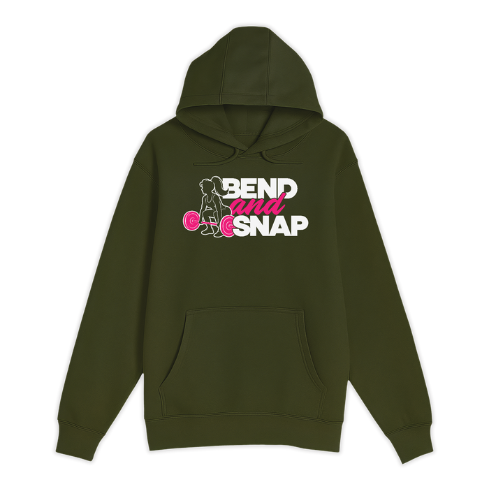 Unisex Small Army Pullover Hooded Sweatshirt