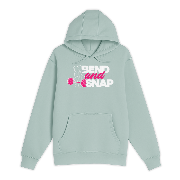 Unisex Small SEA FOAM Pullover Hooded Sweatshirt