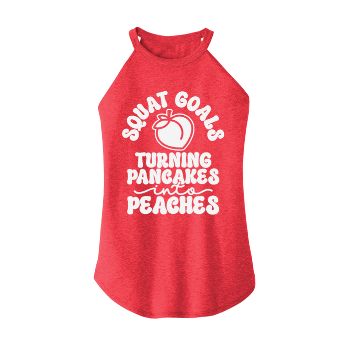 Womens X-Small Red Rocker Tank Top