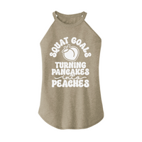 Womens X-Small Sand Rocker Tank Top
