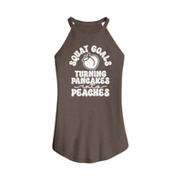 Womens X-Small Brown Tank Top