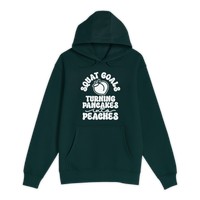 Unisex Small Sport Green Pullover Hooded Sweatshirt