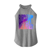 Womens X-Small Grey Rocker Tank Top