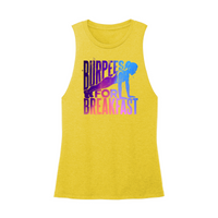 Womens X-Small Yellow Muscle Tank