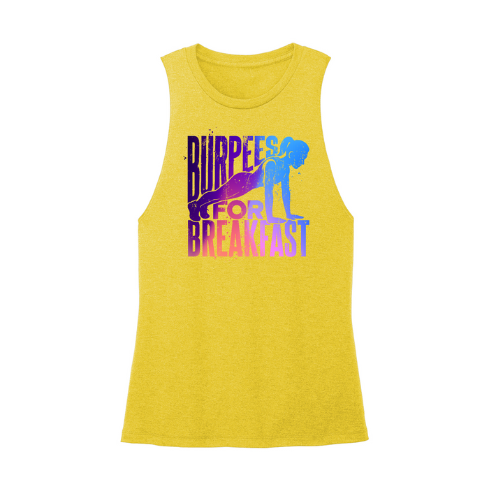 Womens X-Small Yellow Muscle Tank