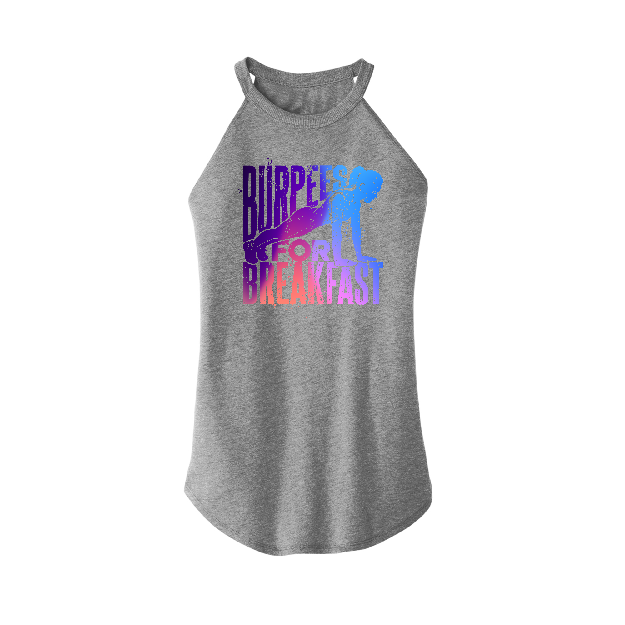 Womens X-Small Heather Gray Tank Top