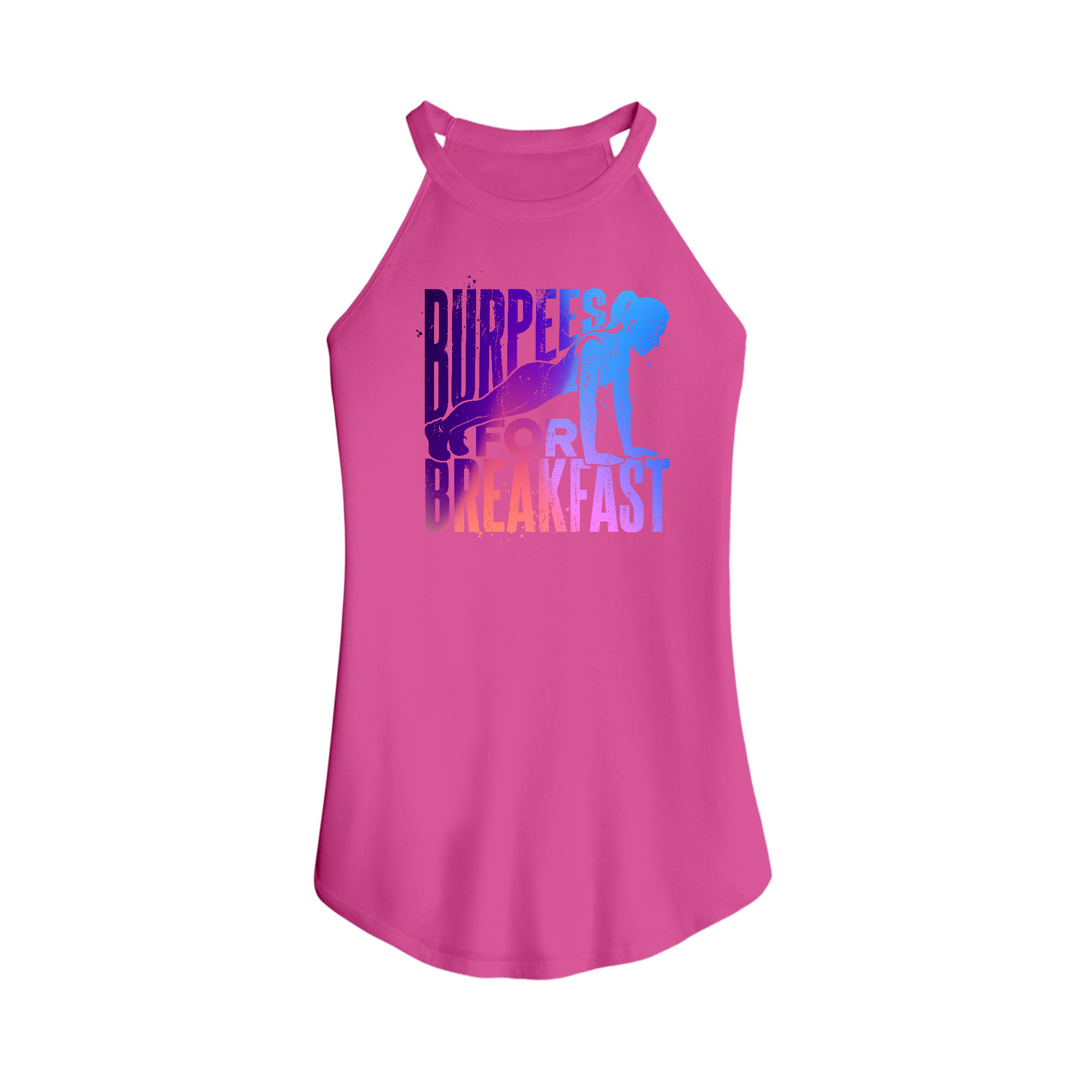 Womens X-Small Fuchsia Tank Top