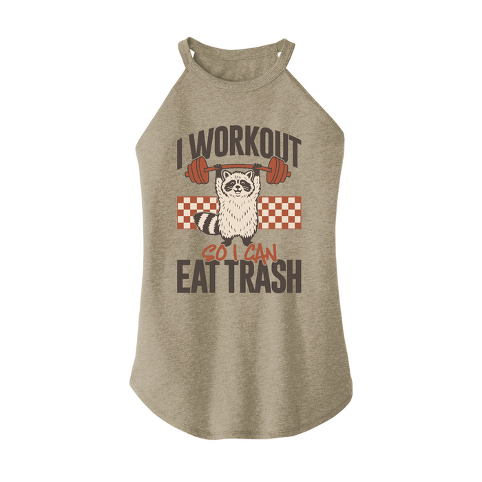 Womens X-Small Sand Rocker Tank Top