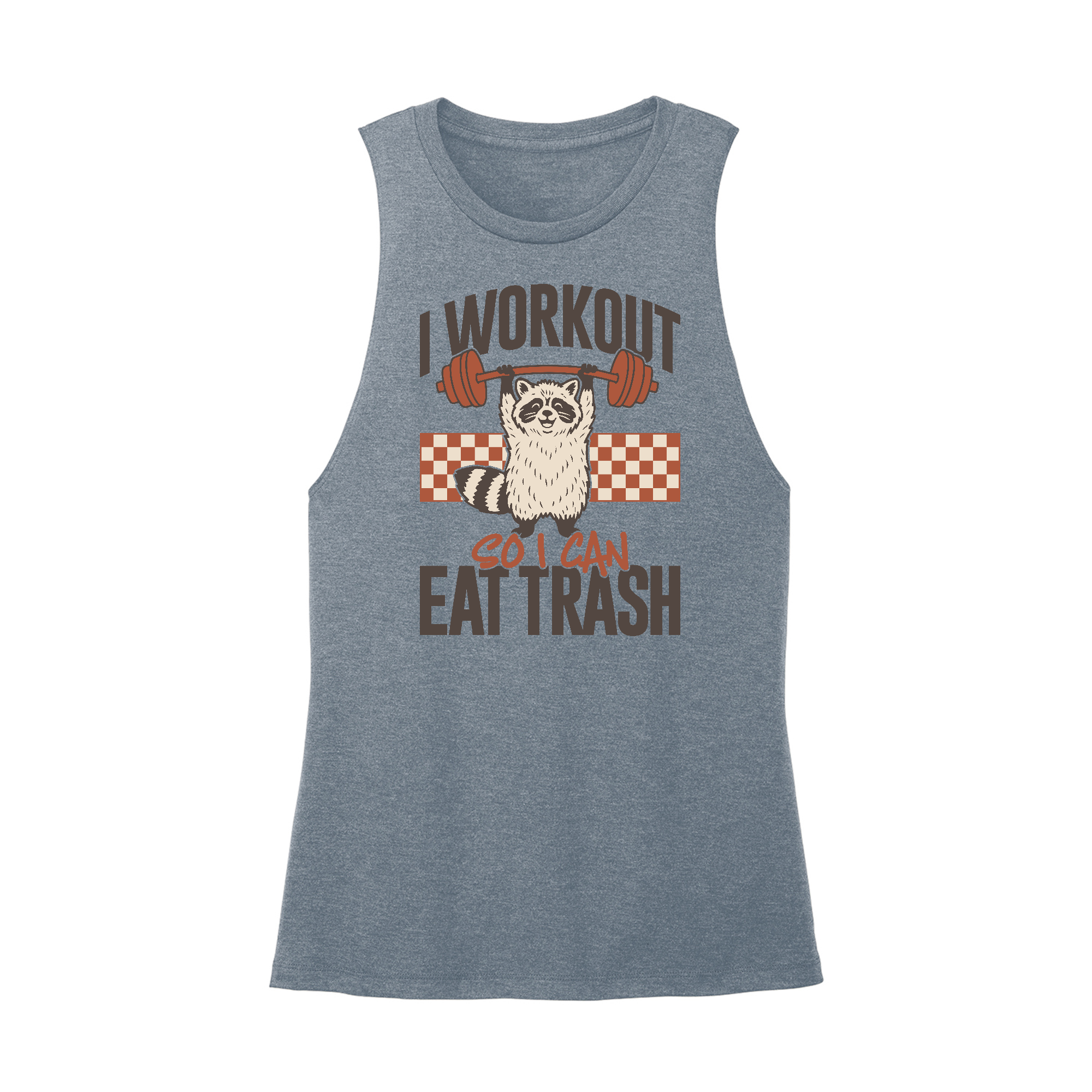 Womens X-Small Teal Muscle Tank