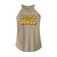 Womens X-Small Sand Rocker Tank Top