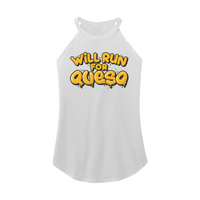 Womens X-Small White Rocker Tank Top