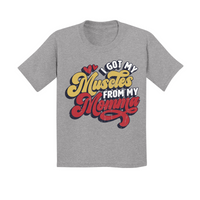 Kids Small Dark Heather Gray Style_T-Shirt
