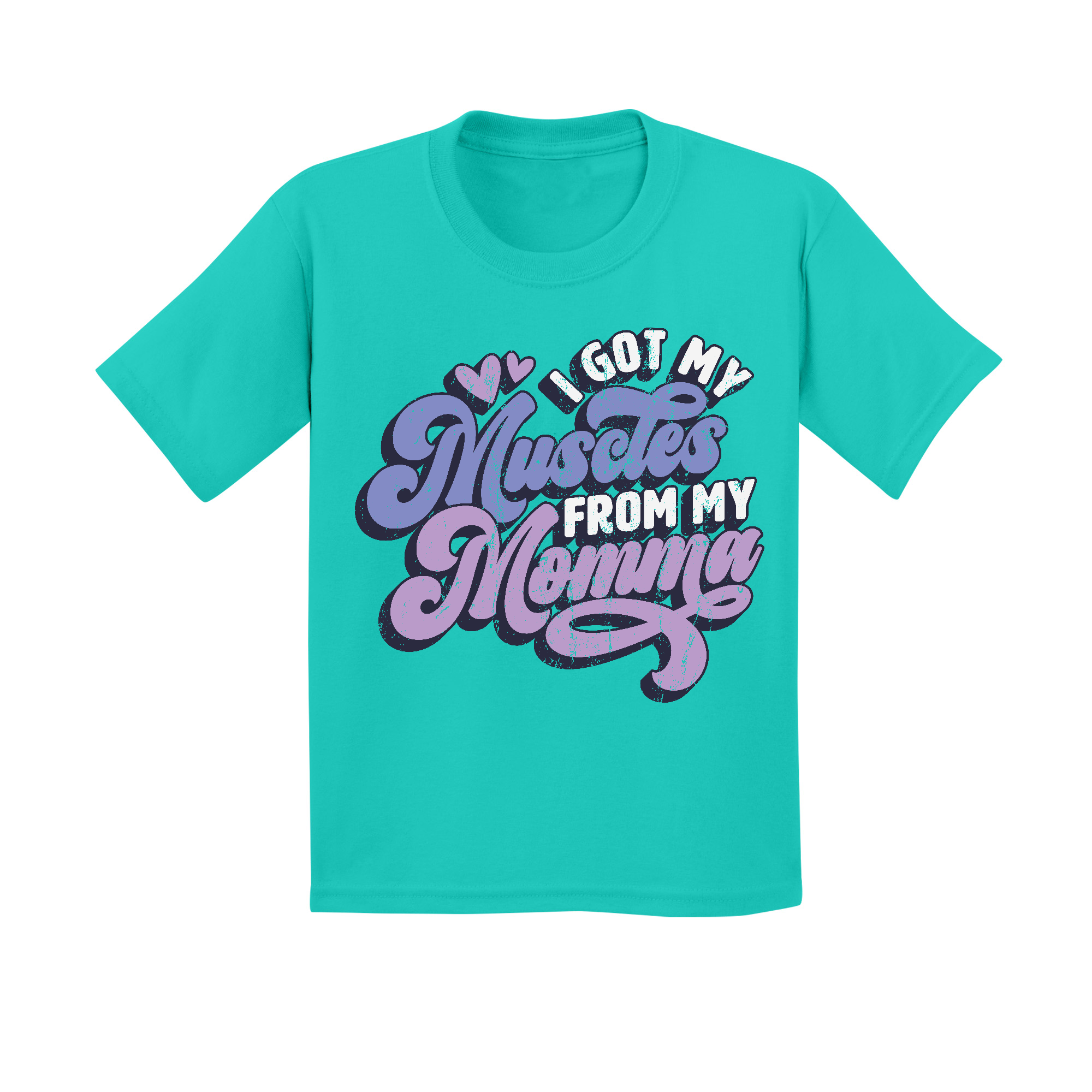 Kids Small Tahiti Blue Style_T-Shirt