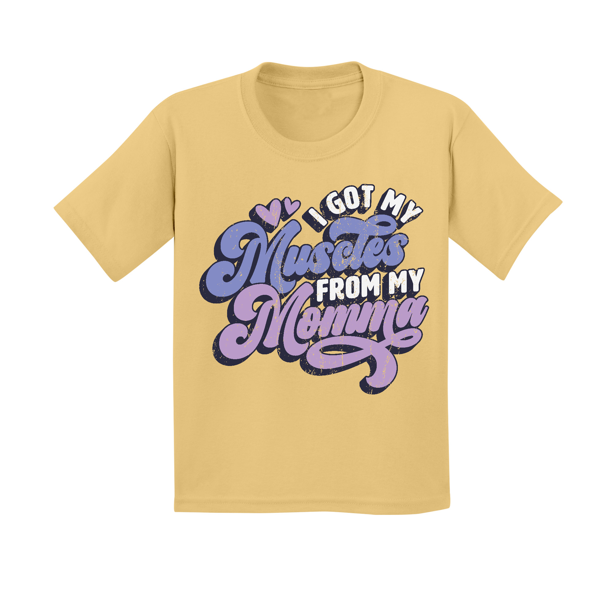 Kids Small Banana Cream Style_T-Shirt