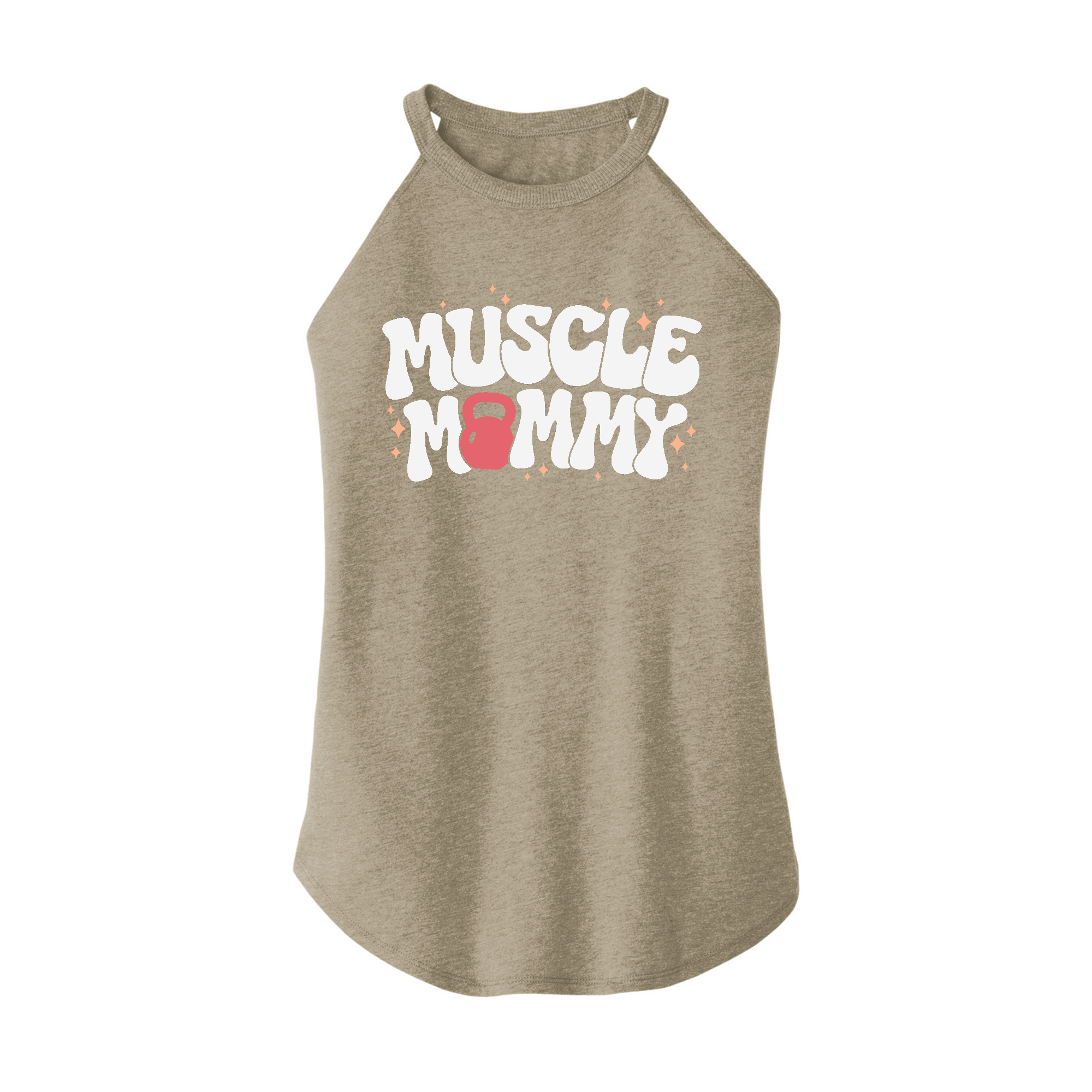 Womens X-Small Sand Rocker Tank Top