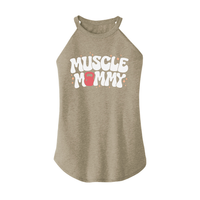 Womens X-Small Sand Rocker Tank Top