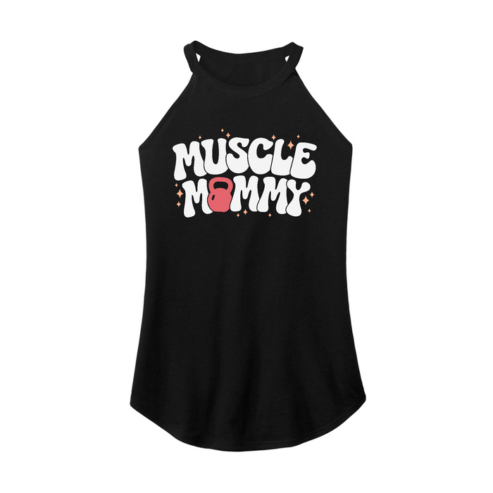 Womens X-Small Black Rocker Tank Top