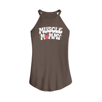 Womens X-Small Brown Tank Top