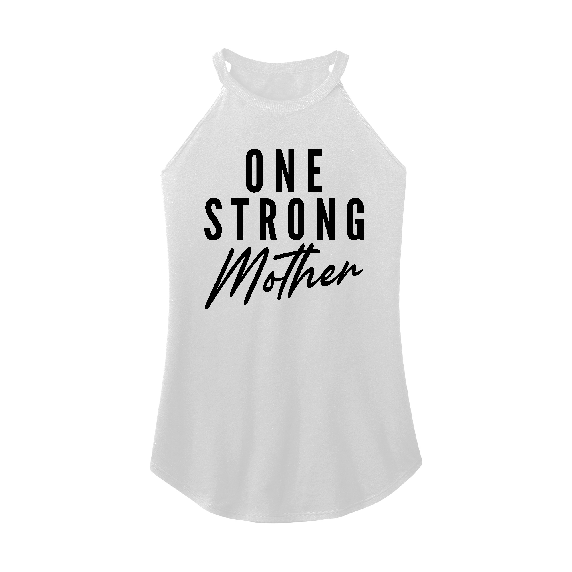 Womens X-Small White Rocker Tank Top