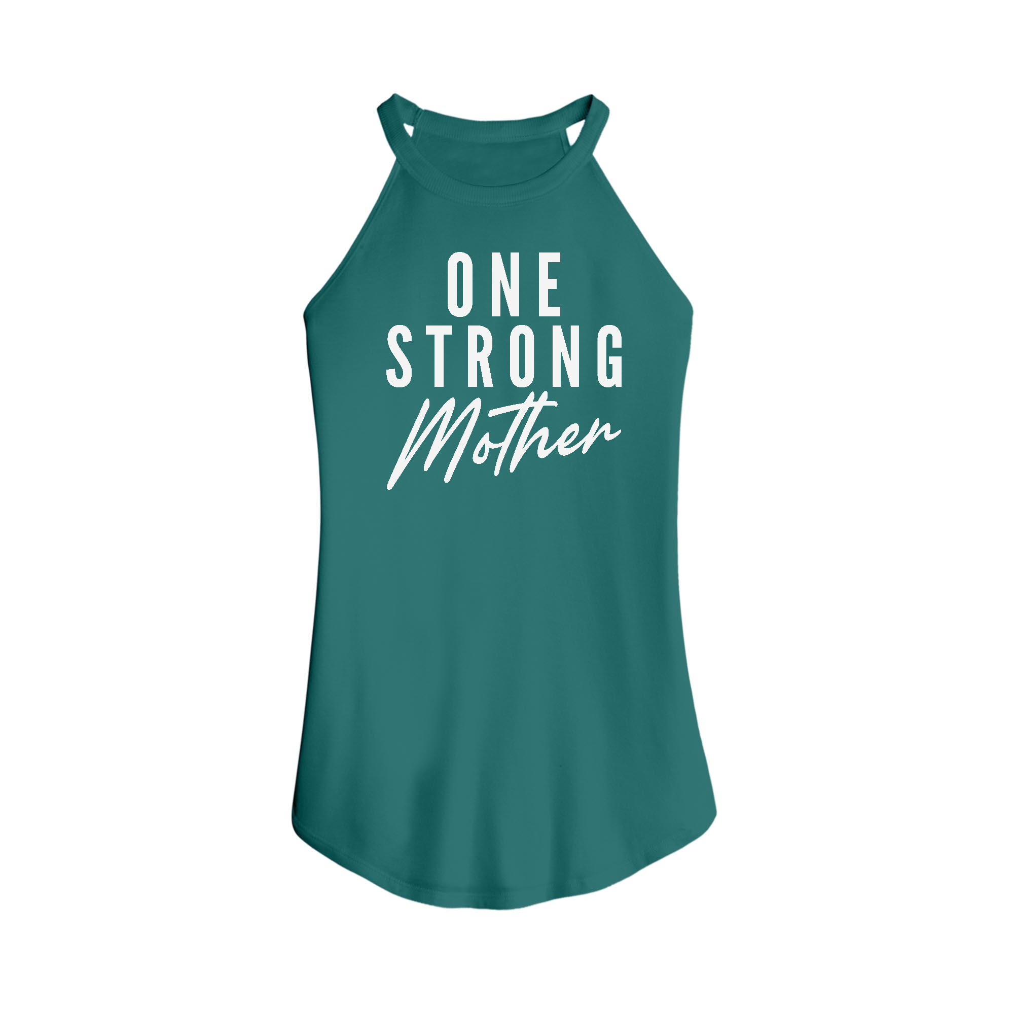 Womens X-Small Teal Tank Top