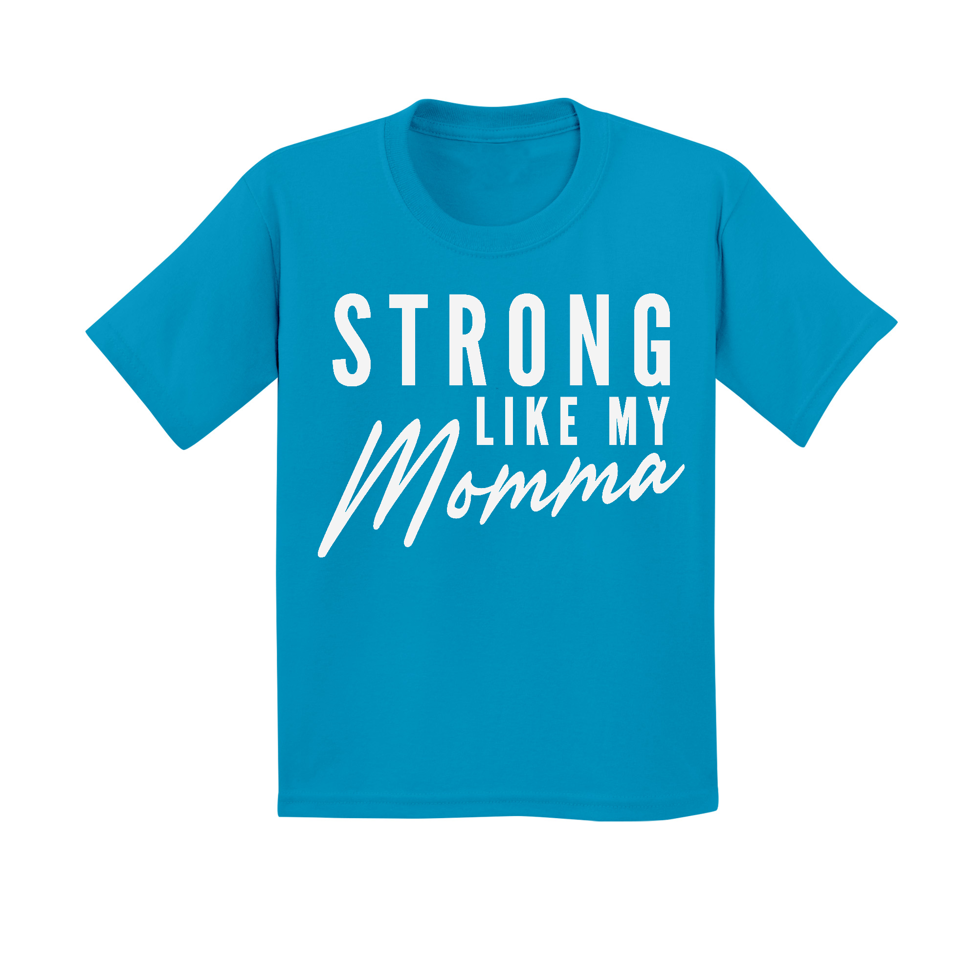 Kids Small Turquoise Style_T-Shirt