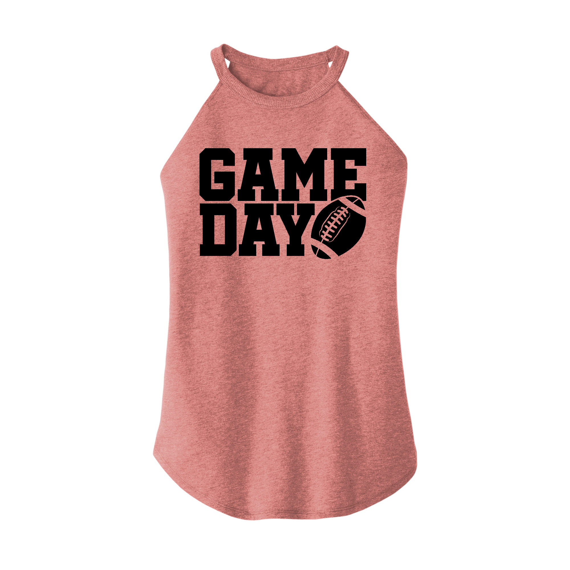 Womens X-Small Light Pink Rocker Tank Top