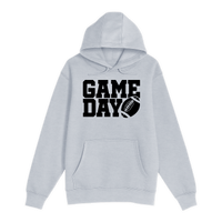 Unisex Small Heather Gray Pullover Hooded Sweatshirt