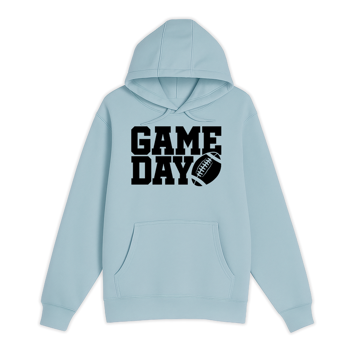 Unisex Small Blue Mist Pullover Hooded Sweatshirt