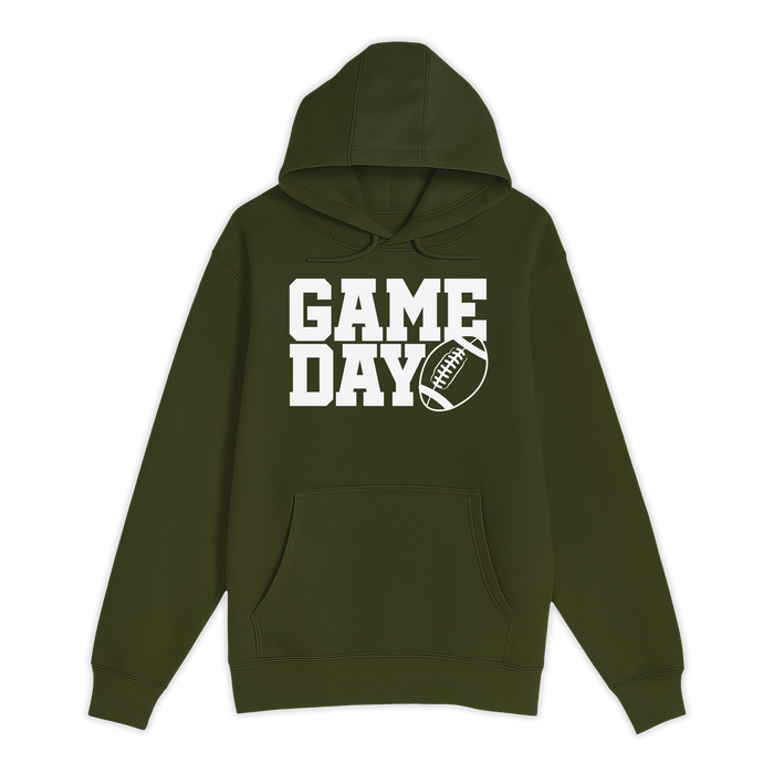 Unisex Small Army Pullover Hooded Sweatshirt