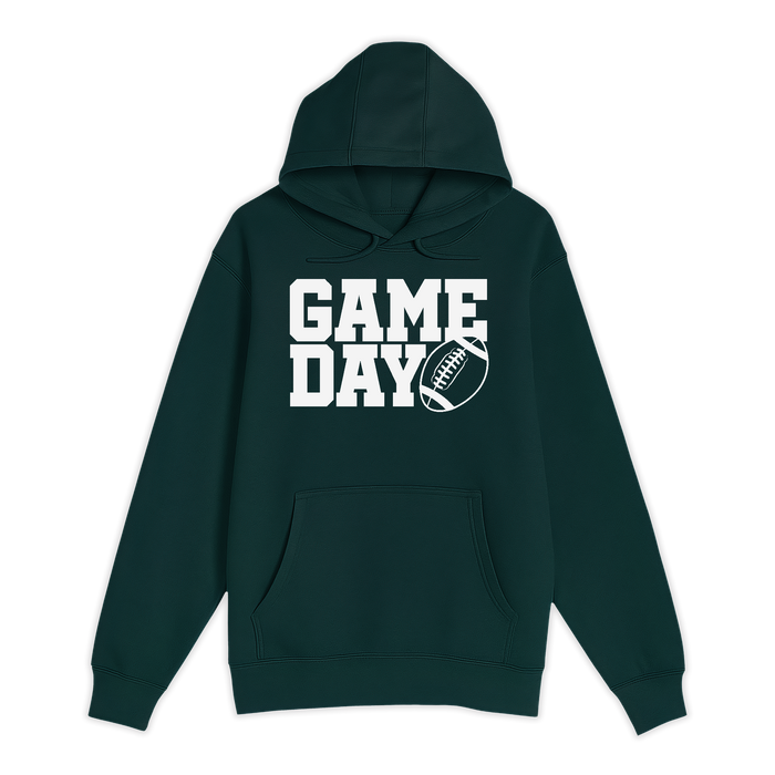 Unisex Small Sport Green Pullover Hooded Sweatshirt