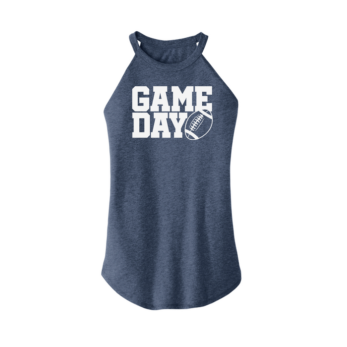 Womens X-Small Navy Heather Tank Top