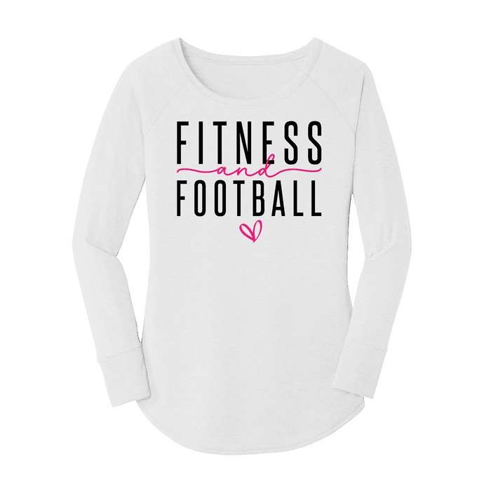 Womens X-Small White Long Sleeve Tunic Tee