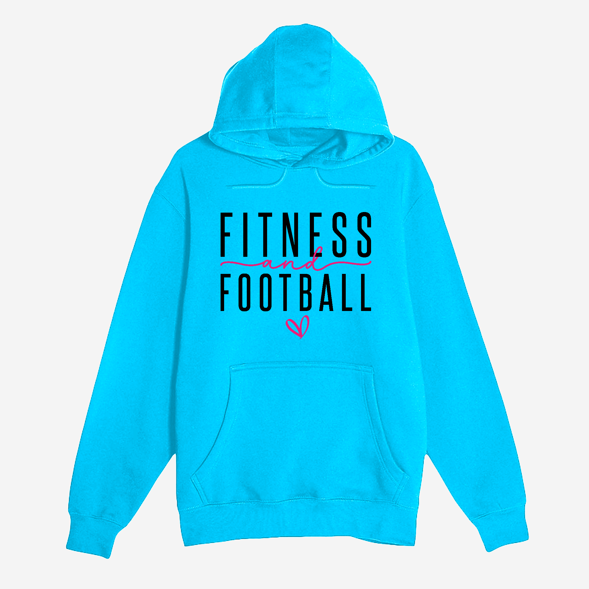 Unisex Small Deep Ocean Pullover Hooded Sweatshirt