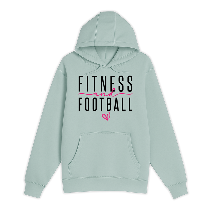 Unisex Small SEA FOAM Pullover Hooded Sweatshirt