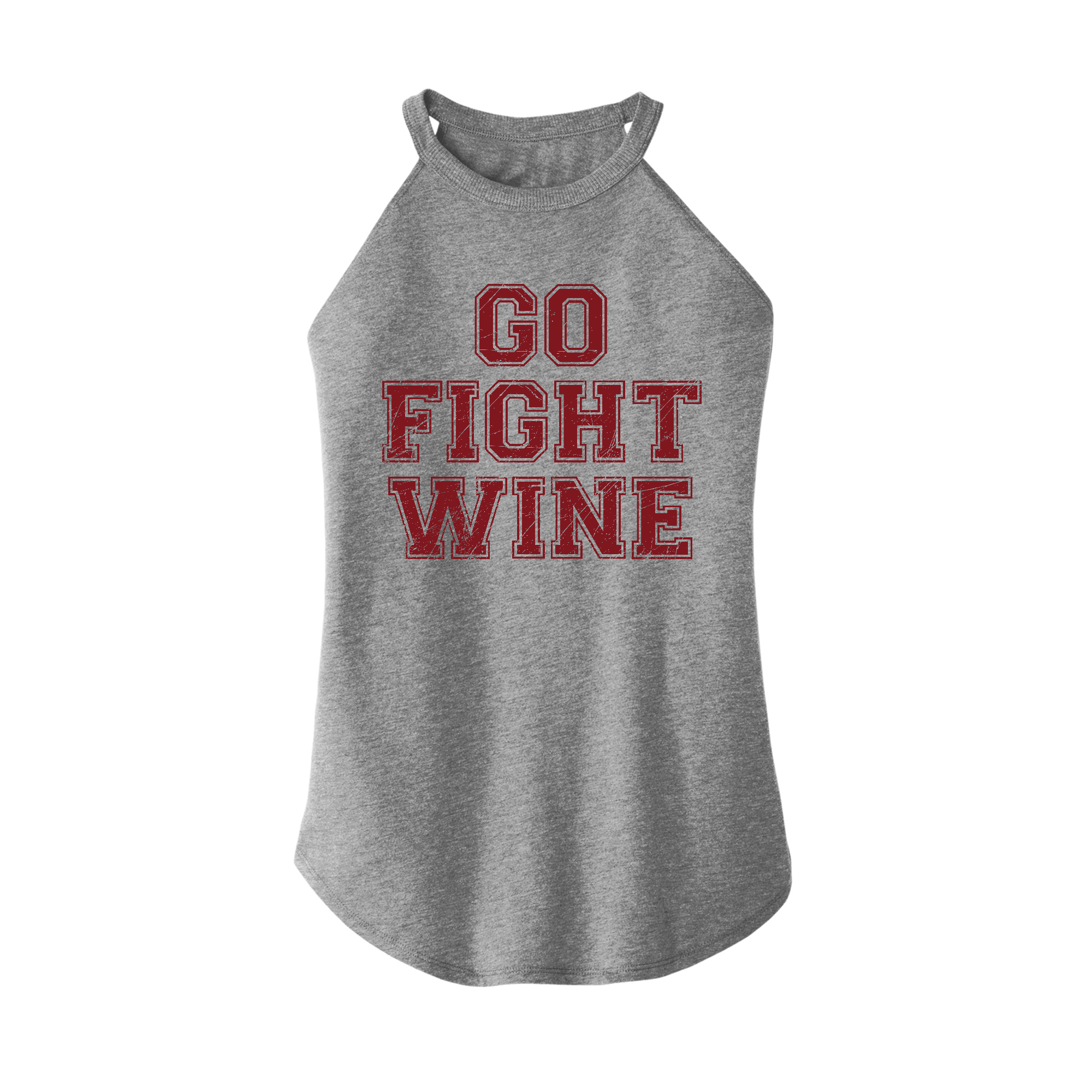 Womens X-Small Grey Rocker Tank Top