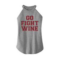 Womens X-Small Grey Rocker Tank Top