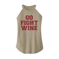 Womens X-Small Sand Rocker Tank Top