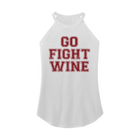 Womens X-Small White Rocker Tank Top