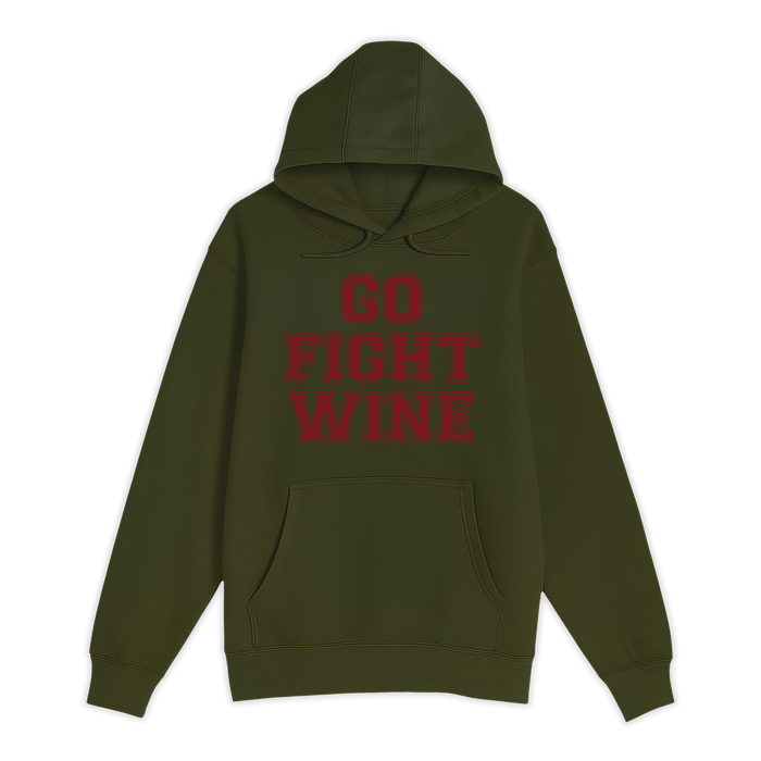 Unisex Small Army Pullover Hooded Sweatshirt
