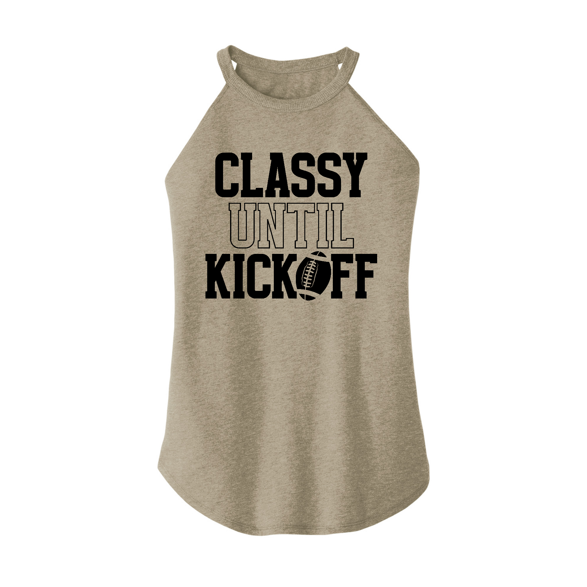 Womens X-Small Sand Rocker Tank Top