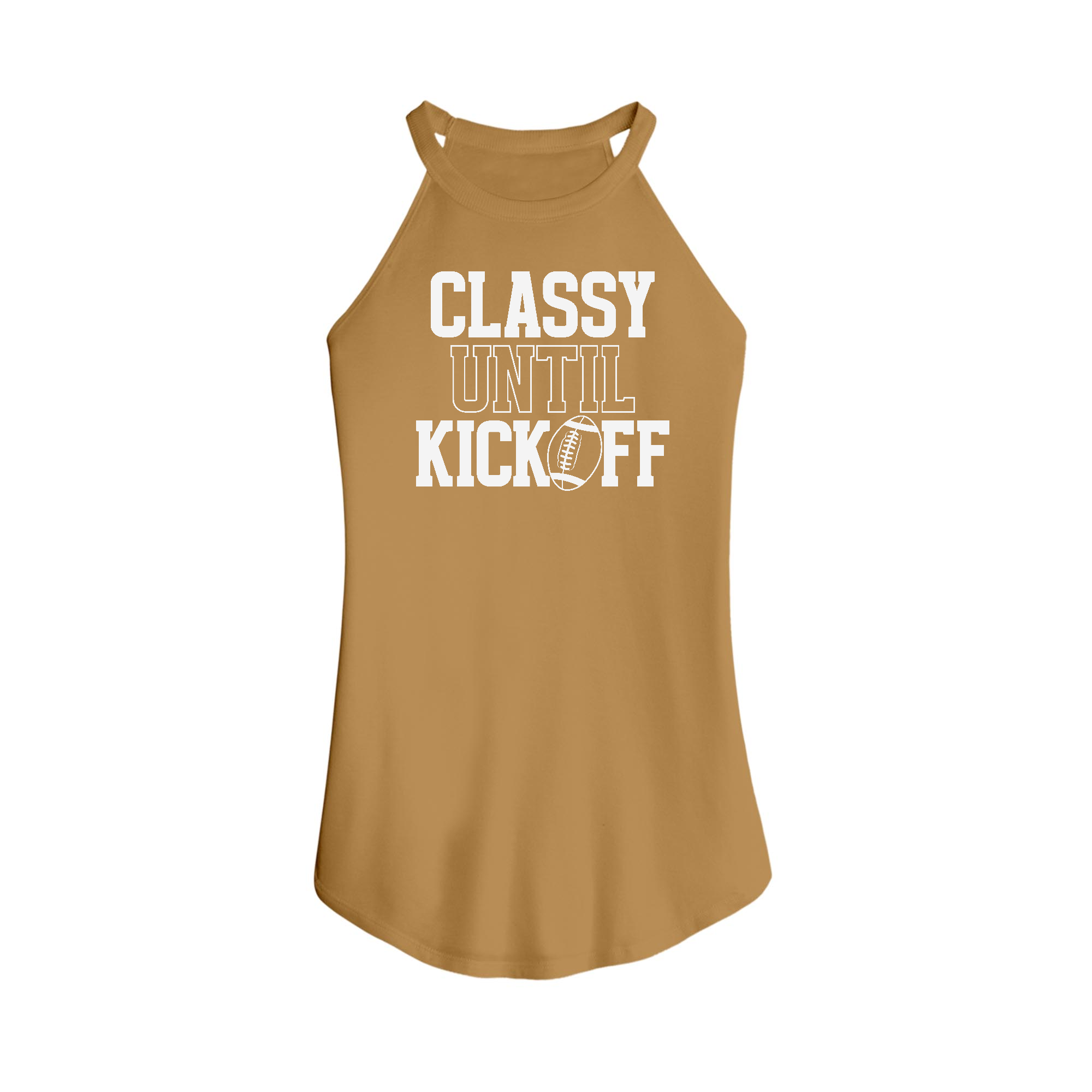 Womens X-Small Gold Tank Top