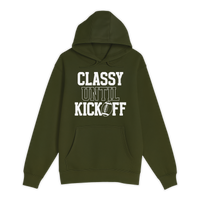 Unisex Small Army Pullover Hooded Sweatshirt