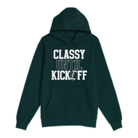Unisex Small Sport Green Pullover Hooded Sweatshirt