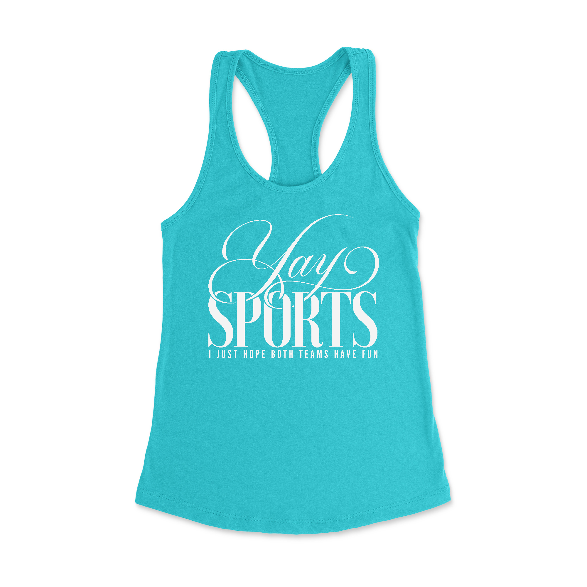 Womens X-Small Tahiti Blue Style_Tank Top