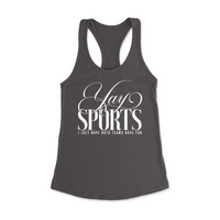Womens X-Small Dark Grey Style_Tank Top