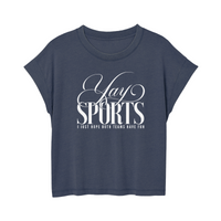 Womens Small Navy Style_T-Shirt
