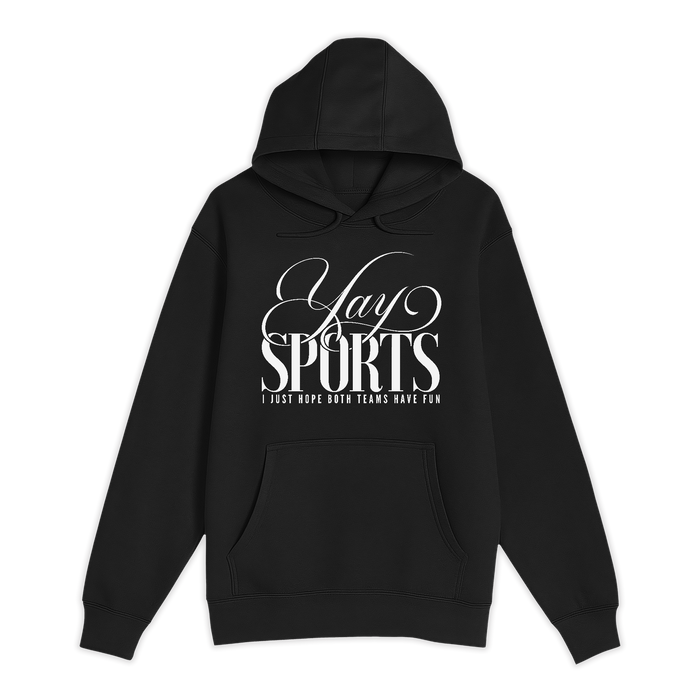 Unisex Small Black Pullover Hooded Sweatshirt