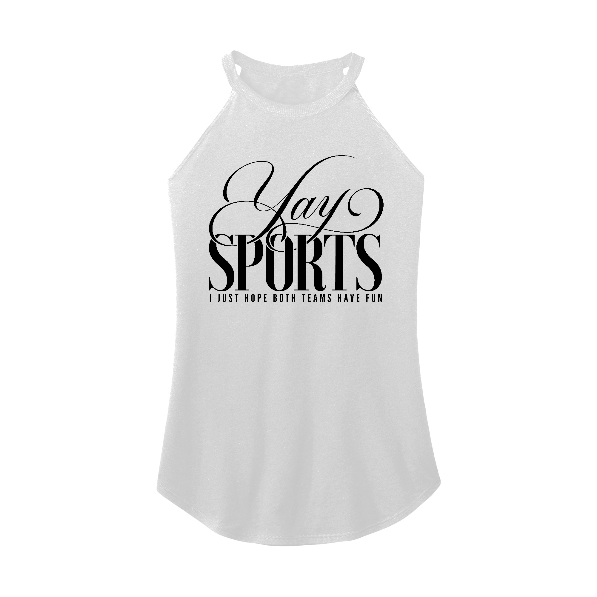 Womens X-Small White Rocker Tank Top