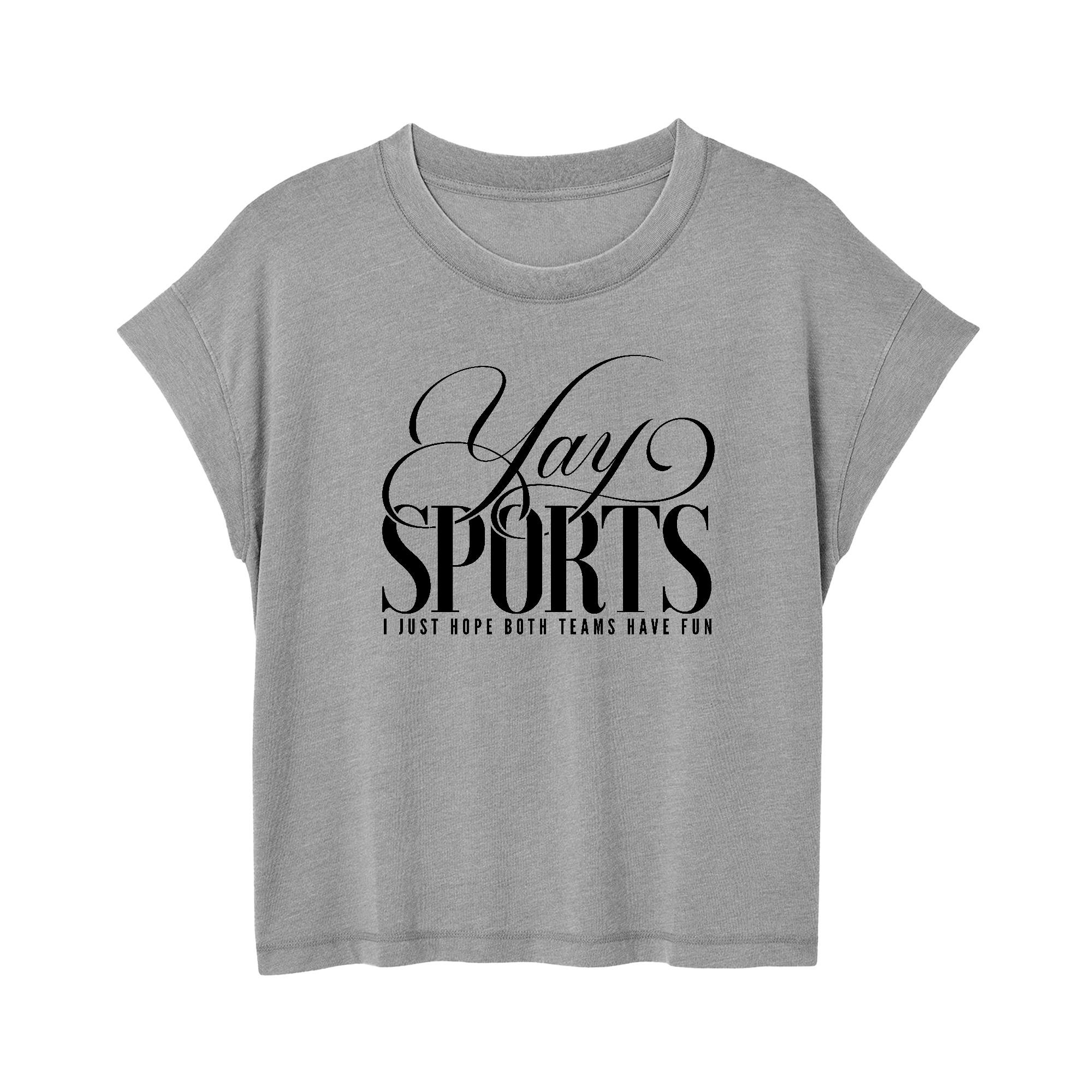Womens Small Grey Style_T-Shirt