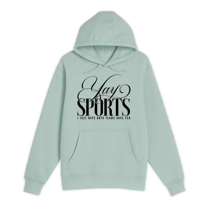 Unisex Small SEA FOAM Pullover Hooded Sweatshirt